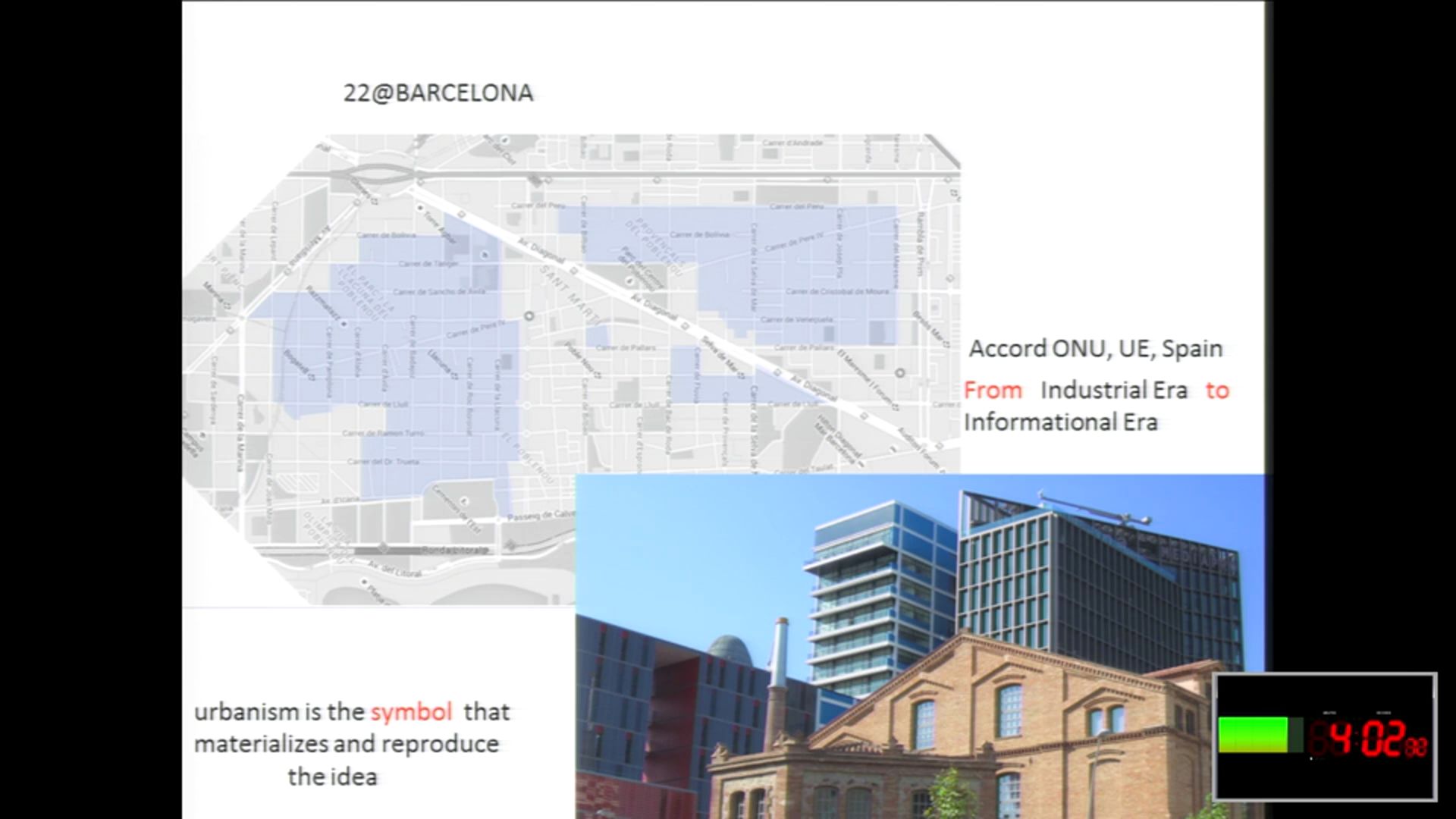 The diffuse key of the informational city. The innovative milieu. Approximation to 22@ Barcelona